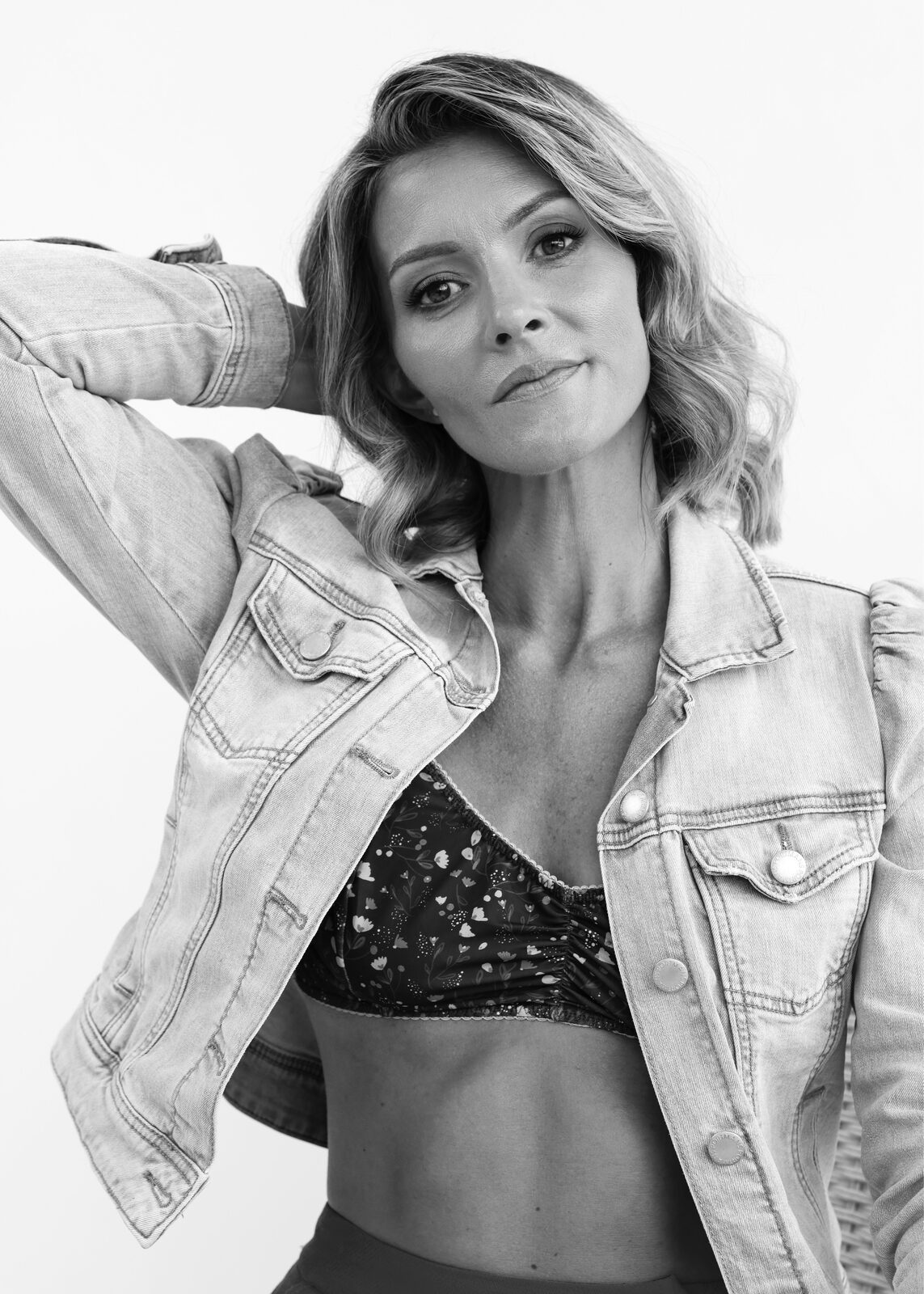 Monochrome portrait of Tanya Lee.